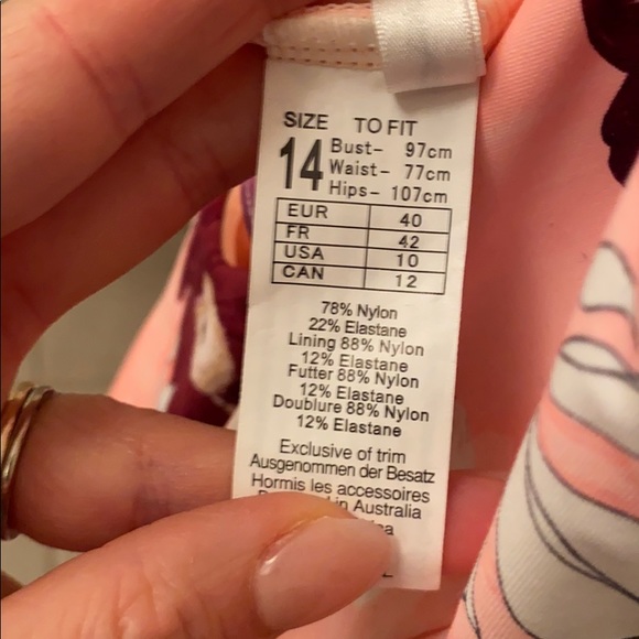 Brand new never worn seafolly bathing suit. - Picture 7 of 8